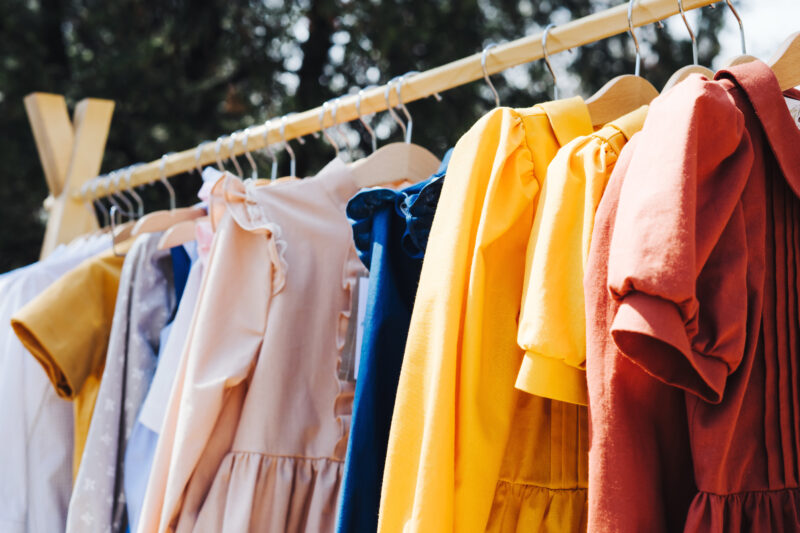 Clothes for children are sewn with their own hands. Sale of clothes made of natural fabrics.